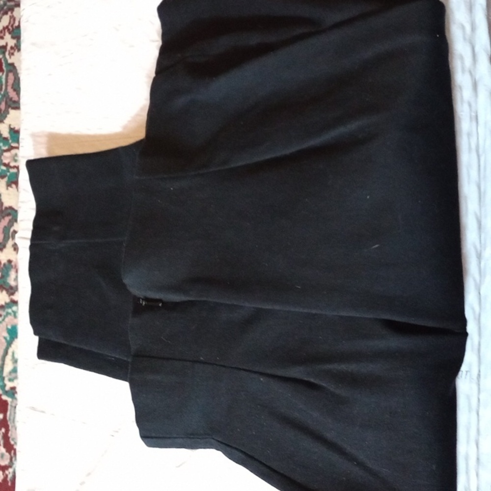 Dressbarn 8 women's black dress pants side zip